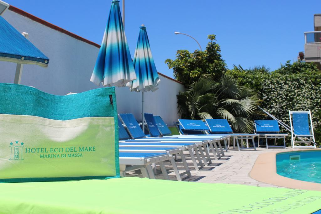 Hotel Eco Del Mare Marina di Massa Exteriör bild